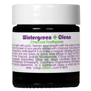 Wintergreen Clean - Charcoal Toothpaste