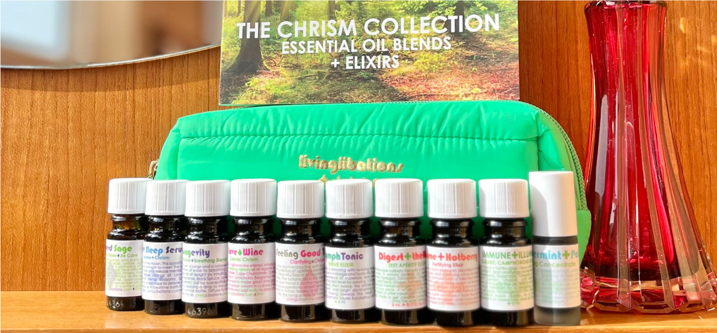 Living Libations Chrism Collection Essential Oil Blends