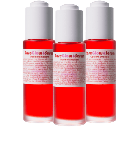 Rose Glow Mature skin serum for finelines and wrinkles