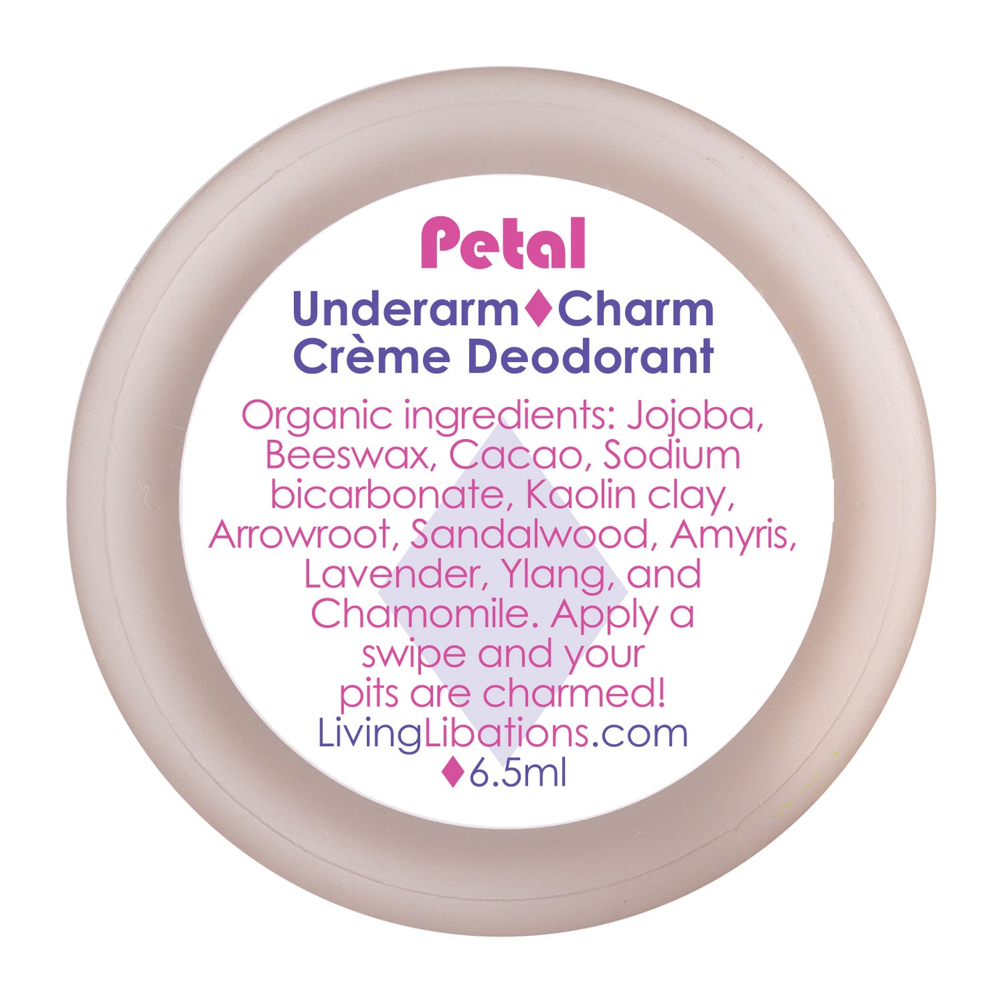 Petal - Underarm Charm Crème Deodorant