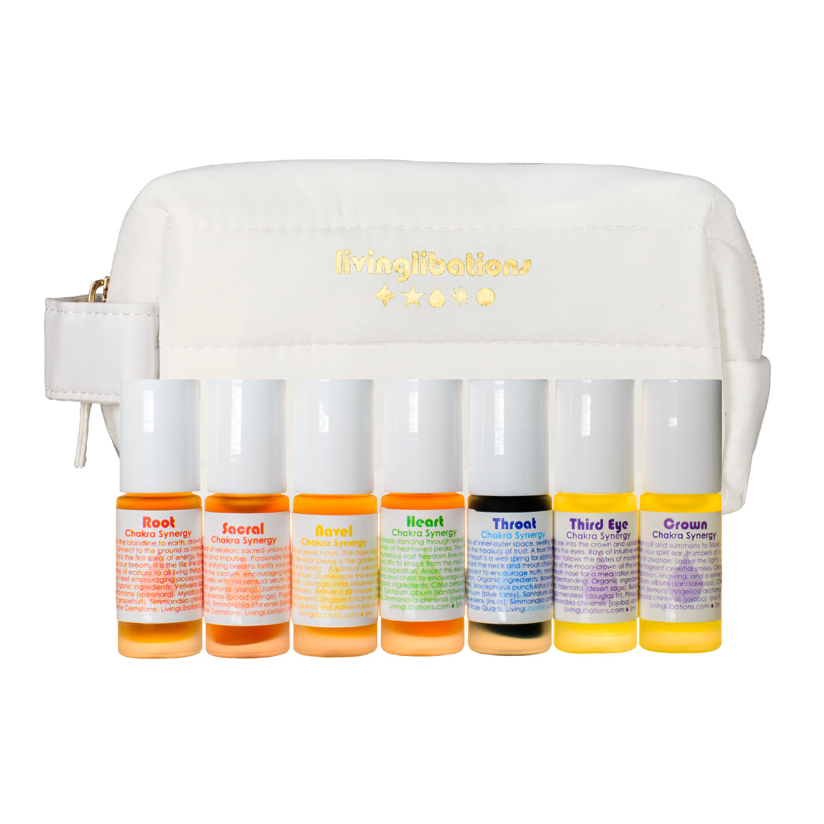 Seven Chakra Synergies - Aura Anointing Set