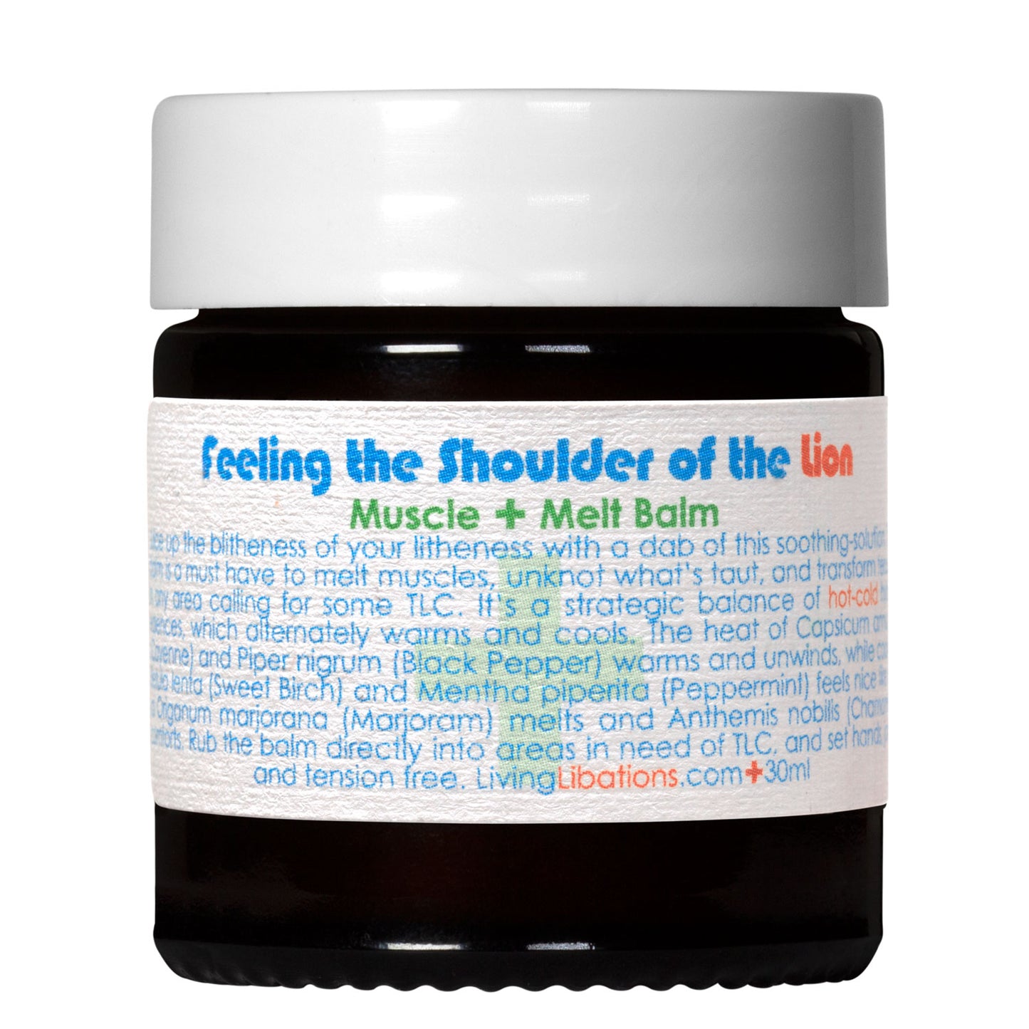 Feeling the Shoulder of the Lion - Muscle Melt Balm